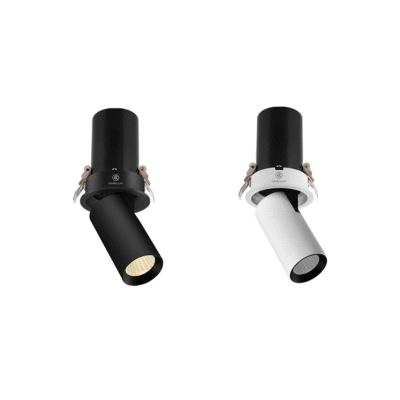 Đèn âm trần Spotlight 360° vỏ trắng 14 124