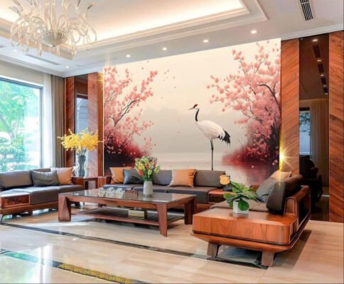 Tranh dán tường 3D 12 Tranh Dan Tuong 3D 4