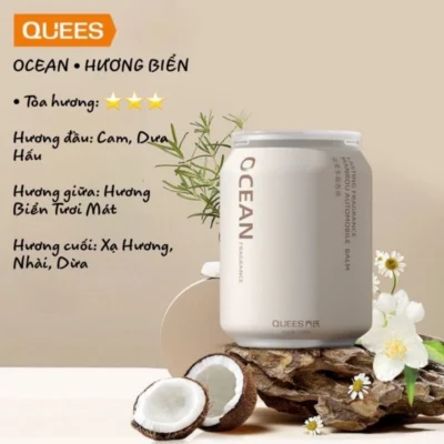 Sáp nước hoa Ô Tô QUEES CUP cao cấp - Khử mùi nội thất xe hơi - Thơm dịu nhẹ - Chống say xe - Sáp thơm ô tô 27 Sap nuoc hoa O To QUEES CUP cao cap Khu mui noi that xe hoi Thom diu nhe Chong say xe Sap thom o to 1