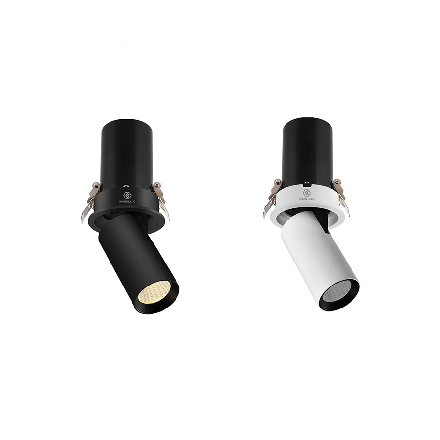 Đèn âm trần Spotlight 360° vỏ trắng 5 Đèn âm trần Spotlight 360° vỏ trắng - Ảnh 3