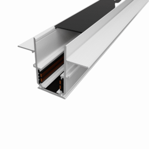 Ray nam châm âm trần màu trắng 1m