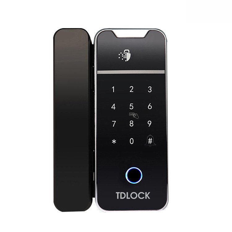 Khoá vân tay cho cửa kính TD-C22 2 Khoá vân tay cho cửa kính TD-C22