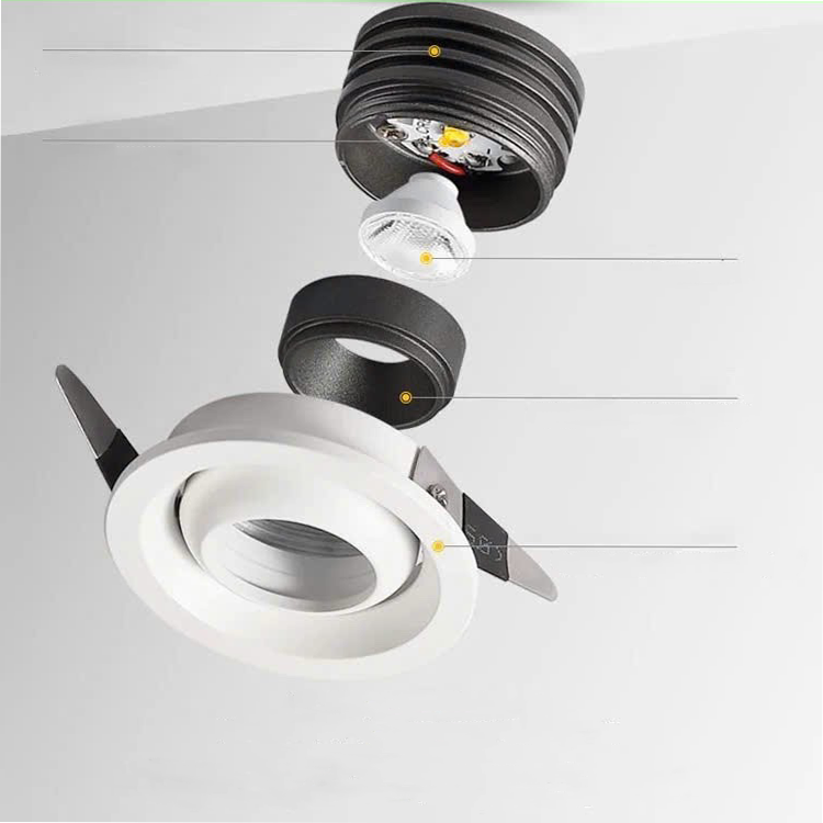 Đèn rọi mini sportlight 5W chỉnh góc 5 Đèn rọi mini sportlight 5W chỉnh góc - Ảnh 3