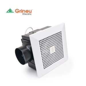 Alternative view of Quạt hút trần ống ngang đế kim loại