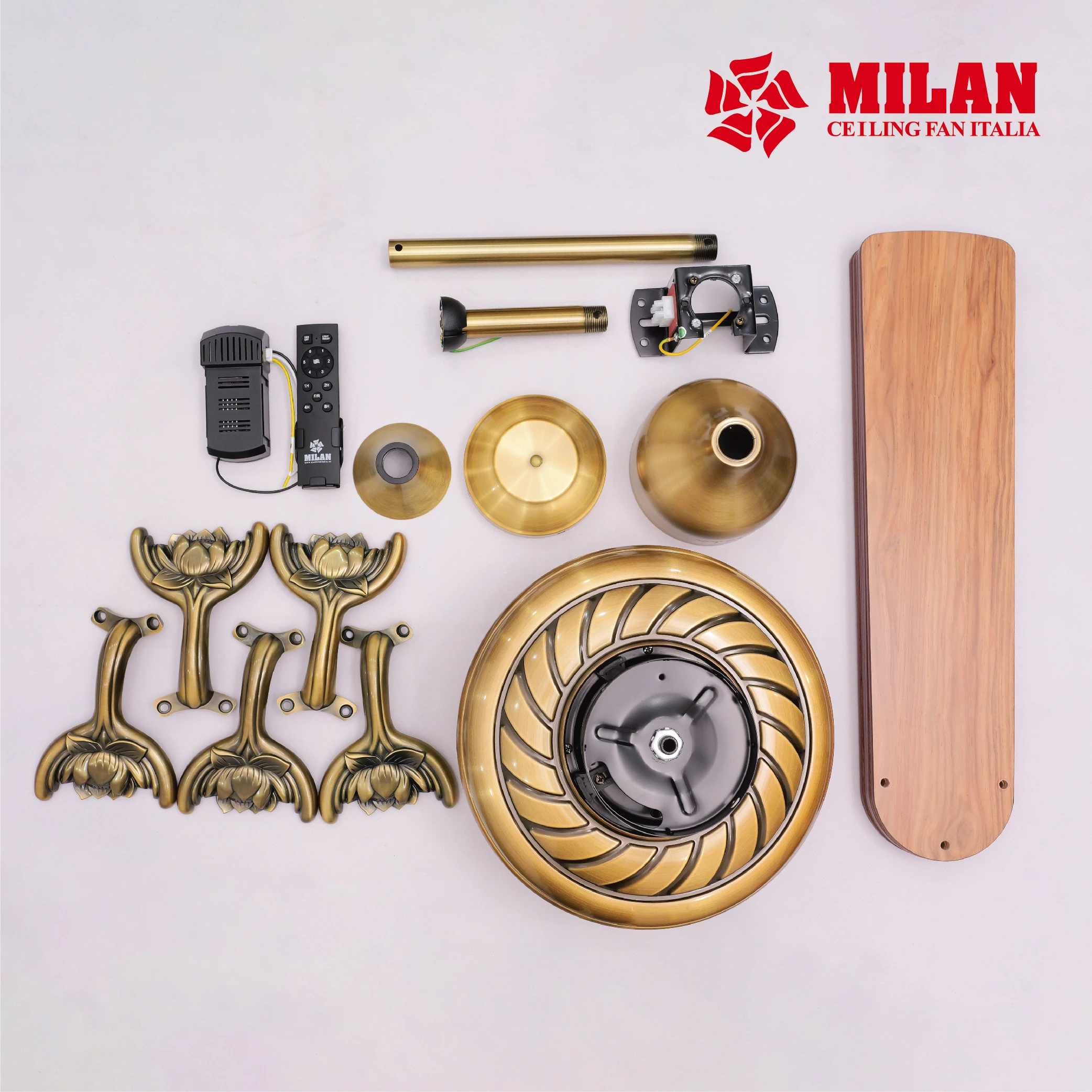 Quạt Trần 5 Cánh FY503 - KĐ 4 Quạt Trần 5 Cánh FY503 - KĐ - Ảnh 2