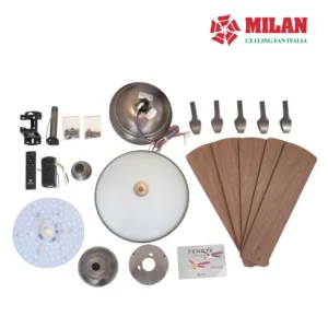 Quạt Trần Đèn 5 Cánh FY513 - BN - OB 20 Quat Tran Den 5 Canh FY513 OB.5