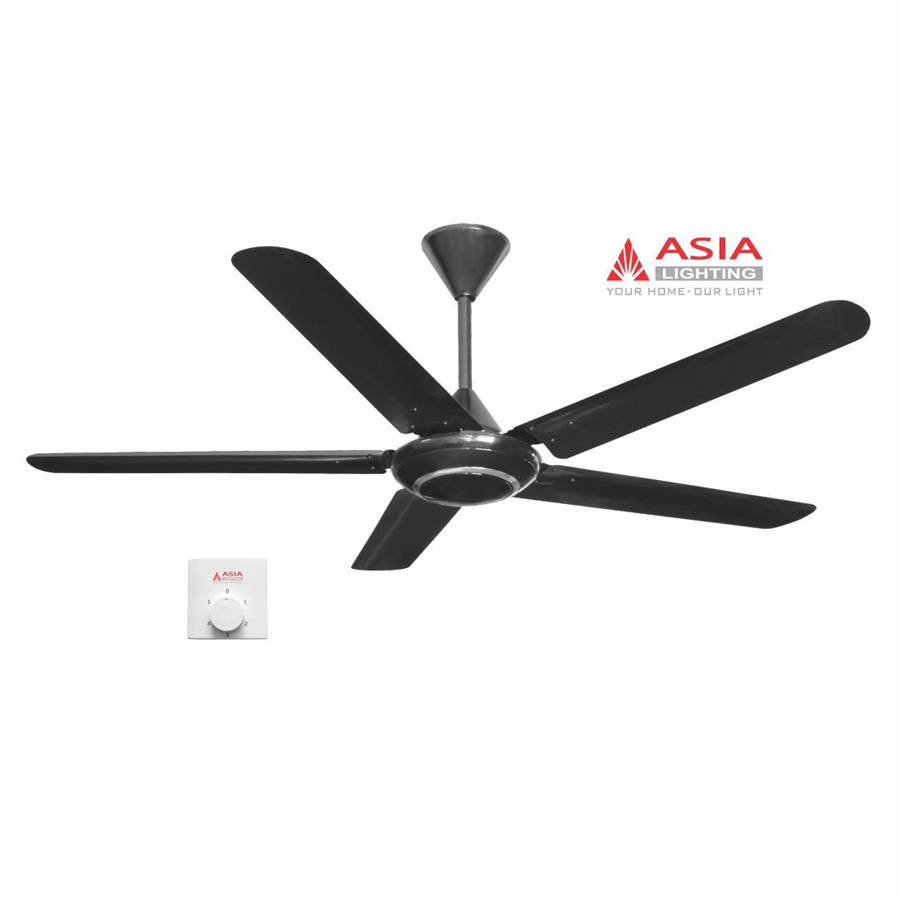 Quạt trần cao cấp QT06-Đ -01 80w Đen huyền bí 3 Quạt trần cao cấp QT06-Đ -01 80w Đen huyền bí