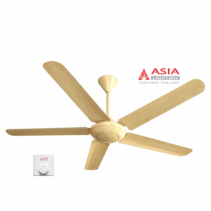 Quạt trần cao cấp QT06-G -01 80w Gỗ phong cách