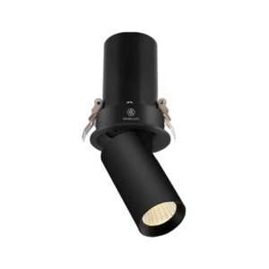 Đèn âm trần Spotlight 360° vỏ đen