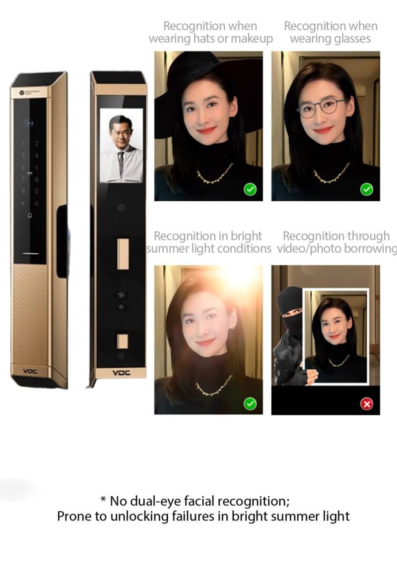 Khóa Face ID VOC V70Max 9 Khóa Face ID VOC V70Max - Ảnh 7