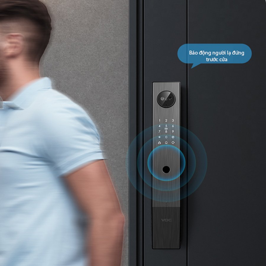 Khóa Nhận Diện Khuôn Mặt VOC K7 PRO 9 Khóa Nhận Diện Khuôn Mặt VOC K7 PRO - Ảnh 8