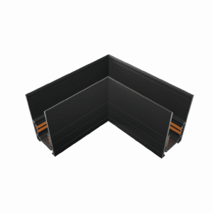 Alternative view of Nối góc thanh ray nổi trần