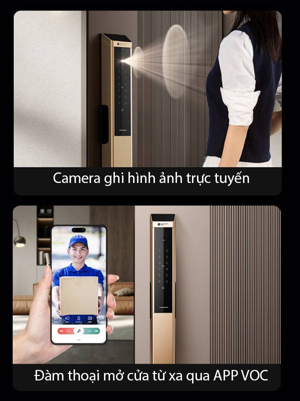 Khóa Face ID VOC V70Max 7 Khóa Face ID VOC V70Max - Ảnh 5