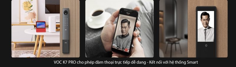 Khóa Nhận Diện Khuôn Mặt VOC K7 PRO 3 Khóa Nhận Diện Khuôn Mặt VOC K7 PRO - Ảnh 2