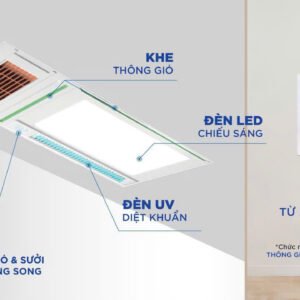 Đèn Sưởi Âm Trần Luxury