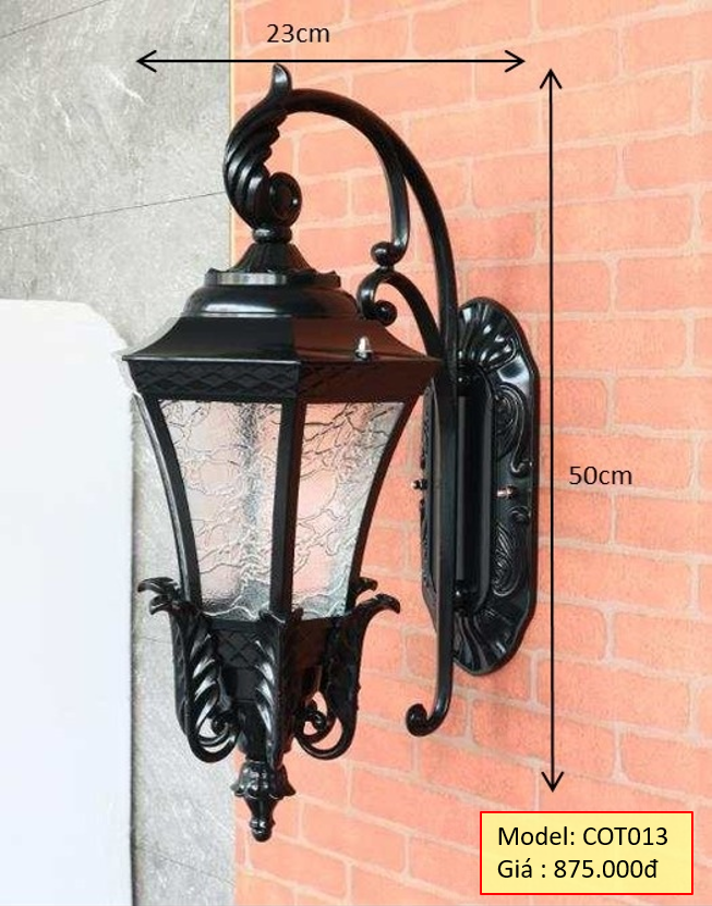 Đèn tường ngoài trời 4 Đèn tường ngoài trời - Ảnh 2