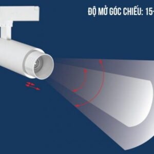 Đèn Led rọi ray Zoom Xoay 360 10 Đèn Led rọi ray Zoom Xoay 360