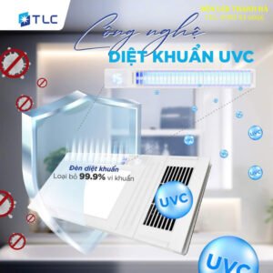 Quạt sưởi âm trần diệt khuẩn 5IN1 60×30 11 Đèn Sưởi Âm Trần Luxury