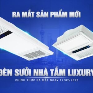 Quạt Sưởi Âm Trần Luxury 12 Quat suoi am tran Luxury