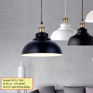Đèn chao thả nhôm Decor 9 TH712