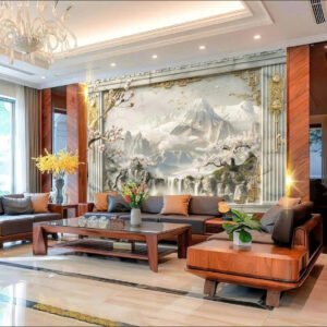 Tranh dán tường 3D 6 Tranh Dan Tuong 3D 2