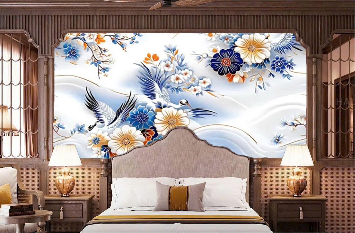 Tranh dán tường 3D 3 Tranh dán tường 3D - Ảnh 3