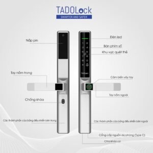 Khóa thông minh cửa nhôm TADOLock 9 chi tiet khoa thong minh2 1