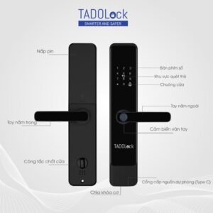 Khóa thông minh cửa gỗ TADOLock 12 chi tiet khoa thong minh2
