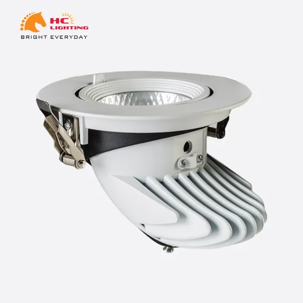 Đèn âm trần COB xoay góc 360 5 Đèn âm trần COB xoay góc 360