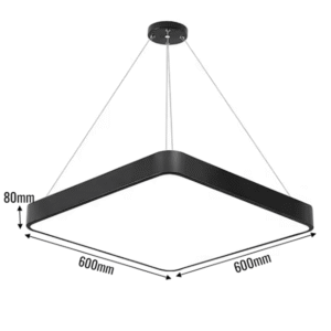 Alternative view of Đèn thả văn phòng hình vuông