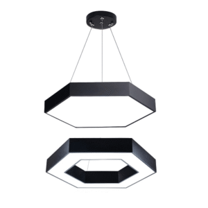 Đèn thả văn phòng hình lục giác
