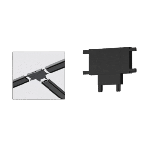 Phụ Kiện Nối Ray Nam Châm MT26 8 noi 3 goc