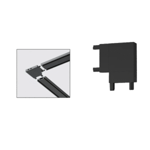 Phụ Kiện Nối Ray Nam Châm MT26 7 noi goc nam