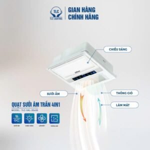 Quạt Sưởi Âm Trần Luxury 13 quat suoi gom chinh hang