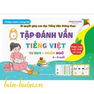 Sách - Chắp cánh cùng bé - Tập đánh vần Tiếng Việt - Bí quyết giúp con đọc Tiếng Việt thông thạo 1 Sách - Chắp cánh cùng bé - Tập đánh vần Tiếng Việt - Bí quyết giúp con đọc Tiếng Việt thông thạo