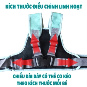 Đai đi xe máy cho bé - Đai xe máy giữ bé an toàn khi đi xe máy, xe máy điện 12 dai xe may an toan 4