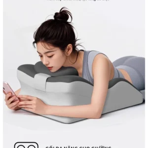 Alternative view of Gối Memory Foam đa năng ICON - Giảm đau vai gáy, ngủ ngon & đọc sách, thiết kế công thái học