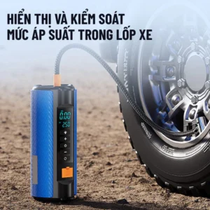 Bơm Lốp Kích Bình ắc Quy Ô Tô 4 Trong 1 Wisezen Có Thể Dùng Làm Pin Sạc Dự Phòng Tích Hợp đèn LED Dễ Thao Tác 18 Bom Lop Kich Binh ac Quy O To 4 Trong 1 Wisezen Co The Dung Lam Pin Sac Du Phong Tich Hop den LED De Thao Tac 4