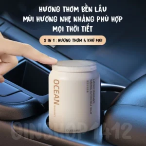 Sáp nước hoa Ô Tô QUEES CUP cao cấp - Khử mùi nội thất xe hơi - Thơm dịu nhẹ - Chống say xe - Sáp thơm ô tô 13 Sap nuoc hoa O To QUEES CUP cao cap Khu mui noi that xe hoi Thom diu nhe Chong say xe Sap thom o to 2