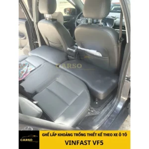 Alternative view of Đệm ghế sau lấp khoảng trống xe ô tô VINFAST thay thế cho đệm hơi chuẩn khít theo xe
