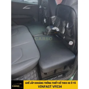 Đệm ghế sau lấp khoảng trống xe ô tô VINFAST thay thế cho đệm hơi chuẩn khít theo xe 15 dem ghe sau cho xe vinfast 4